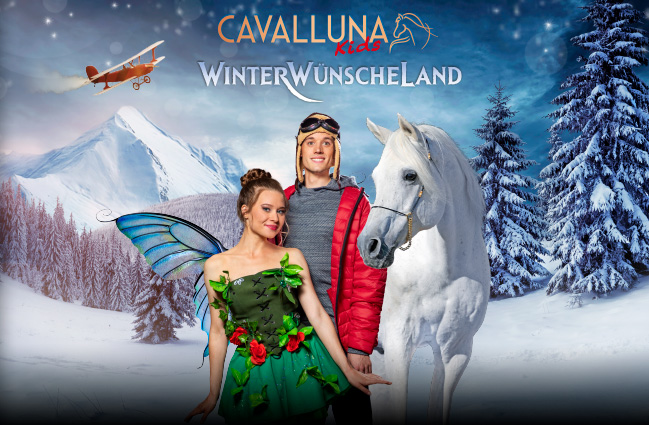 [Translate to en:] CAVALLUNA Kids - WinterWünscheLand (Showpalast München)