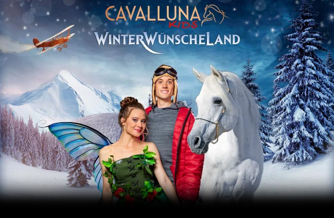 [Translate to en:] CAVALLUNA Kids - WinterWünscheLand (Showpalast München)